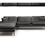 Reya Corner Sofa Charcoal 0