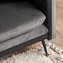 Reya Corner Sofa Charcoal 3