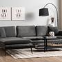 Reya Corner Sofa Charcoal 2
