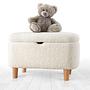 Moouv 3330 Pouf Faux Fur White 1