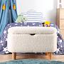 Moouv 3330 Pouf Faux Fur White 3