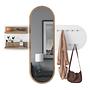 P3 Wardrobe Wood veneer White 5