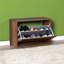 Oslo Shoe Cabinet Wood Veneer 4