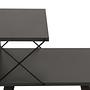 Cross bedside table wood veneer anthracite 7