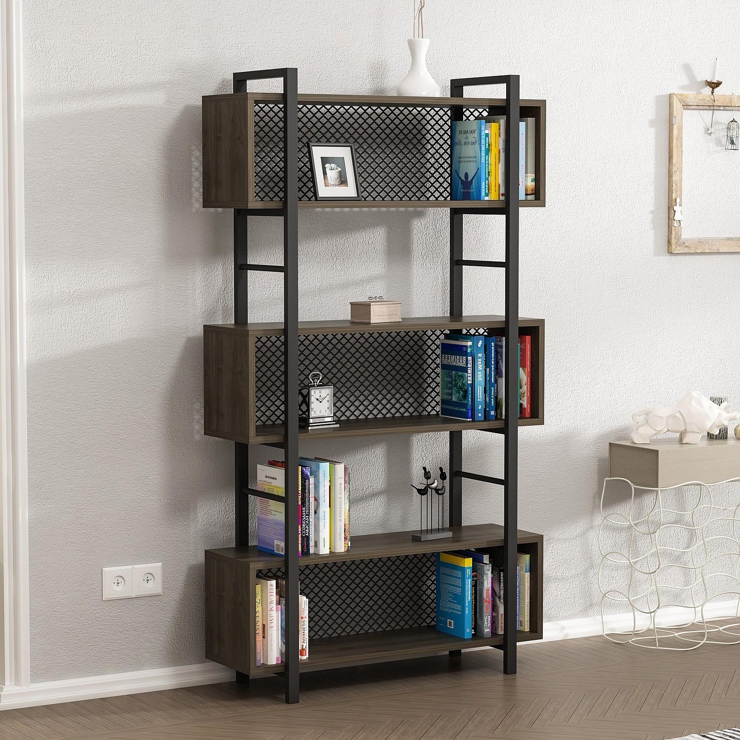 Still Bookshelf Wood veneer 1