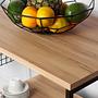 Anemone chest of drawers wood veneer Black 5