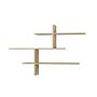 Leo wall shelf wood veneer 3