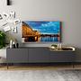 Mia Lowboard Wood Veneer Anthracite 1