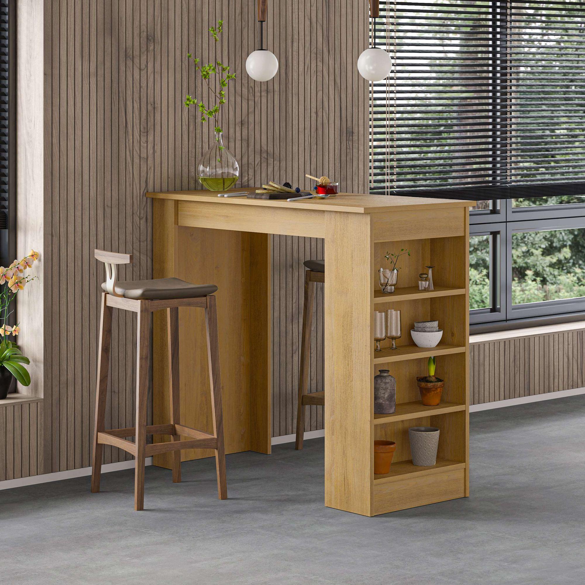 Swallow Bartisch Holzfurnier Sapphire 1