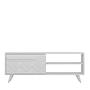Venice Lowboard Wood Veneer White 3
