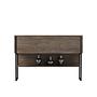 Luxe Sideboard Holzfurnier Schwarz 8