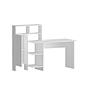 Bugra Desk Wood Veneer White 3