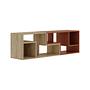 Glis lowboard wood veneer Sapphire cinnamon 4