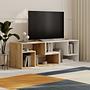 Glis Lowboard Wood veneer Sapphire White 1