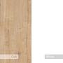 Glis Lowboard Holzfurnier Sapphire Weiß 5