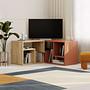 Glis lowboard wood veneer Sapphire cinnamon 2
