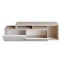 Nexera Lowboard Holzfurnier Cordoba Weiß 0