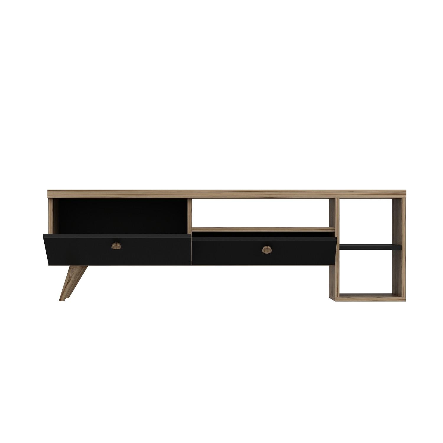 Parion Lowboard Wood Veneer Black 6