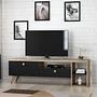Parion Lowboard Wood Veneer Black 2