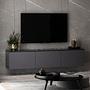 Neon Lowboard Wood veneer Anthracite 1