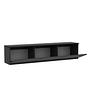Neon Lowboard Holzfurnier Anthrazit 7
