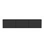 Neon Lowboard Holzfurnier Anthrazit 8