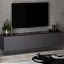 Neon Lowboard Wood veneer Anthracite 4