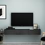Terra Lowboard Wood Veneer Black 1
