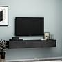 Terra Lowboard Wood Veneer Black 3