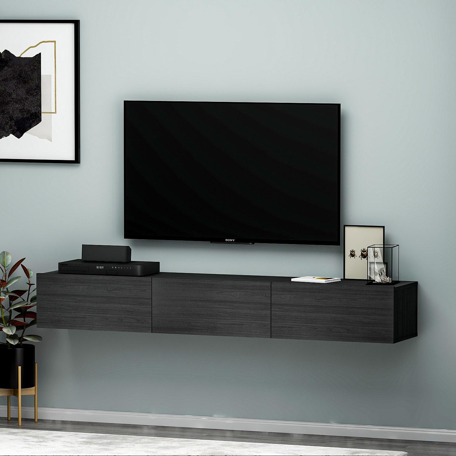 Terra Lowboard Wood Veneer Black 2