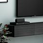 Terra Lowboard Holzfurnier Schwarz 5
