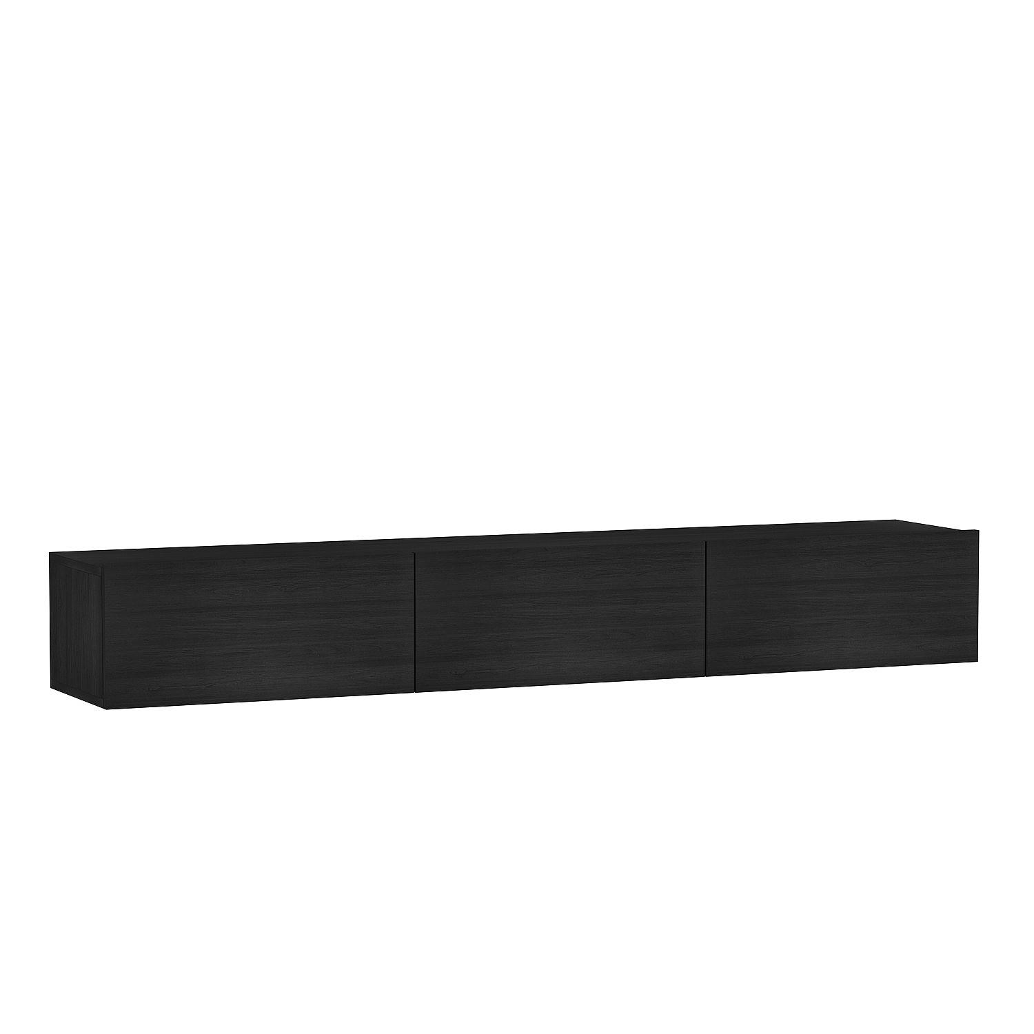 Terra Lowboard Holzfurnier Schwarz 9