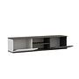 Ayze Lowboard Wood Veneer Anthracite White 7