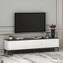 Imaj Lowboard Wood veneer White 1