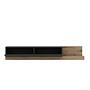 Majör Lowboard Holzfurnier Anthrazit 6