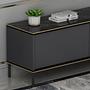 Imaj Lowboard Wood veneer Anthracite 4