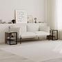 Echo Side Table Set Wood Veneer Light Mocha 1