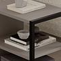 Echo Side Table Set Wood Veneer Light Mocha 3
