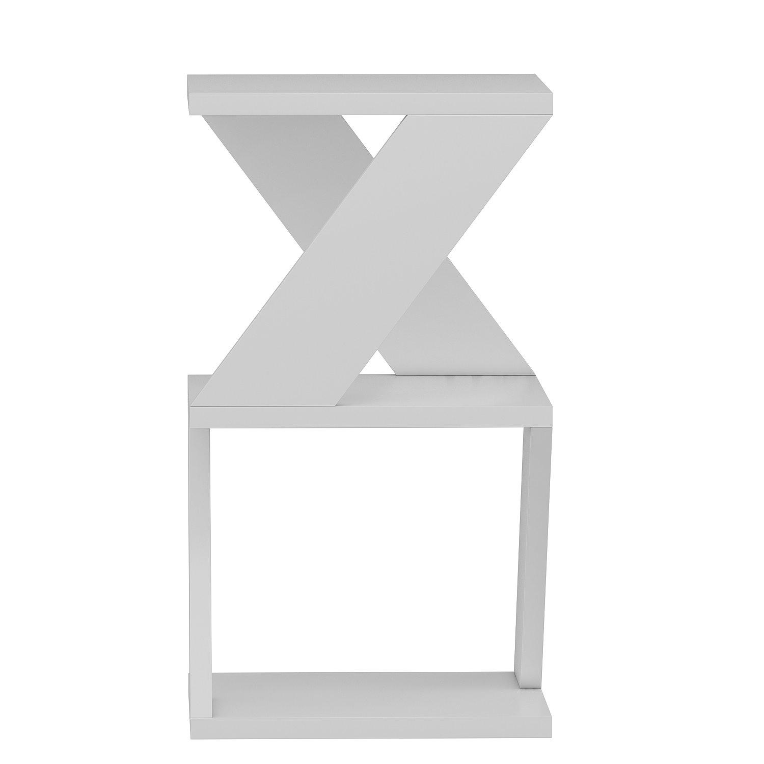 Albeni Side Table Wood Veneer White 7