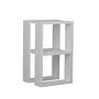 Lonie Nightstand Wood Veneer White 0