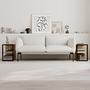Echo Side Table Set Wood Veneer Sapphire 2