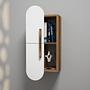 Rose Shelf Wood veneer White 1