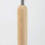 Pendant lamp aluminum beech wood white 2