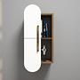 Rose Shelf Wood veneer White 3