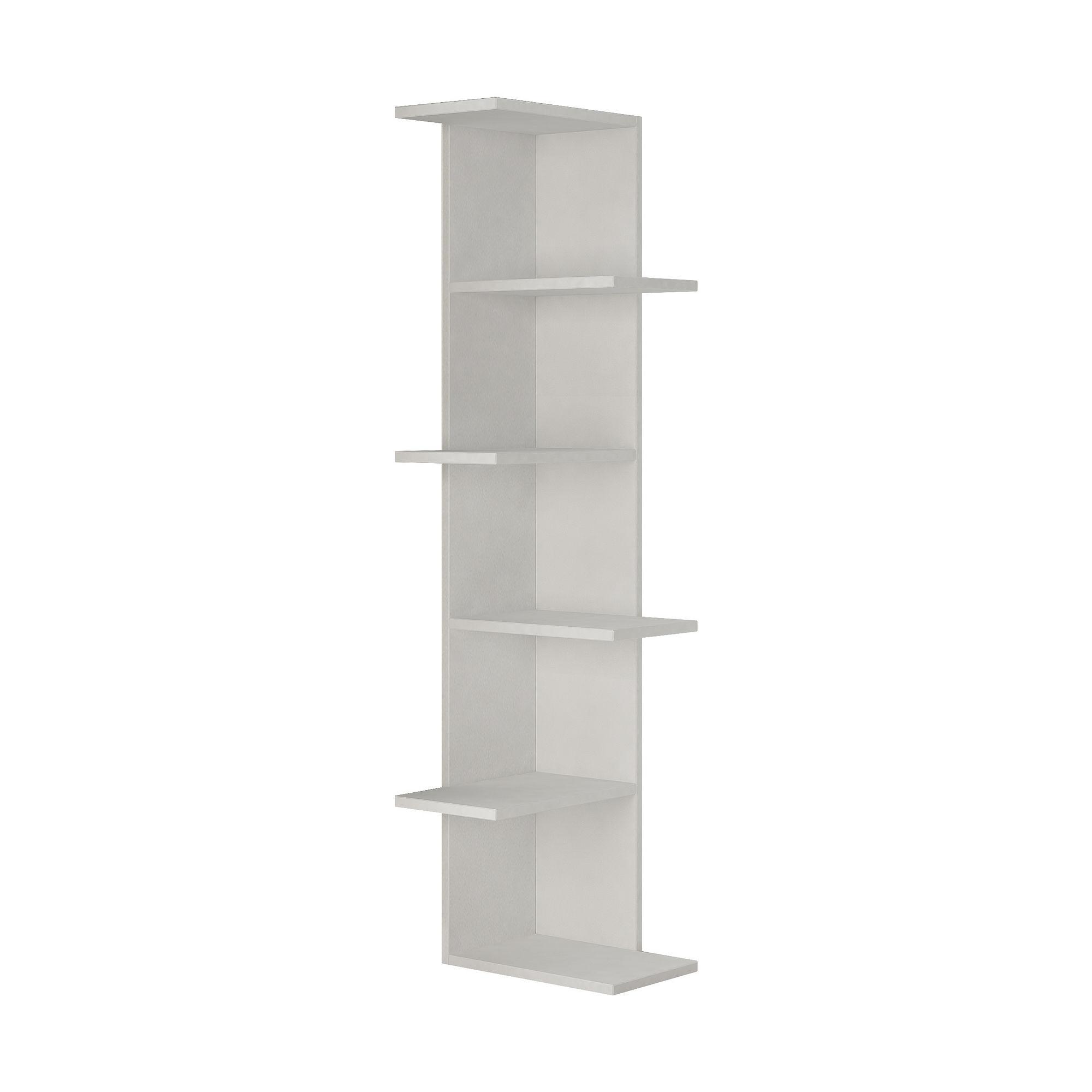 Saso Bookshelf Wood veneer White 2