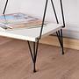 Balaban Bookshelf Wood Veneer White 5