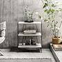 Lazandos Side table Wood veneer White 2