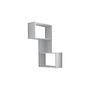 Part Shelf unit wood veneer White 2