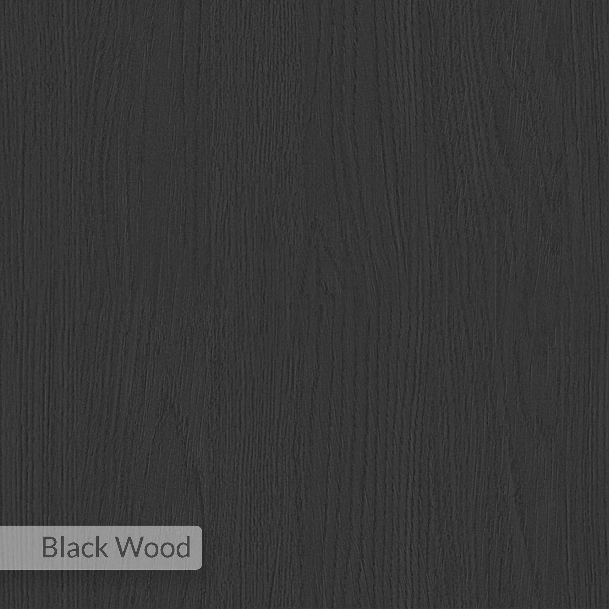 Simpi Beistelltisch Holzfurnier Schwarz 5