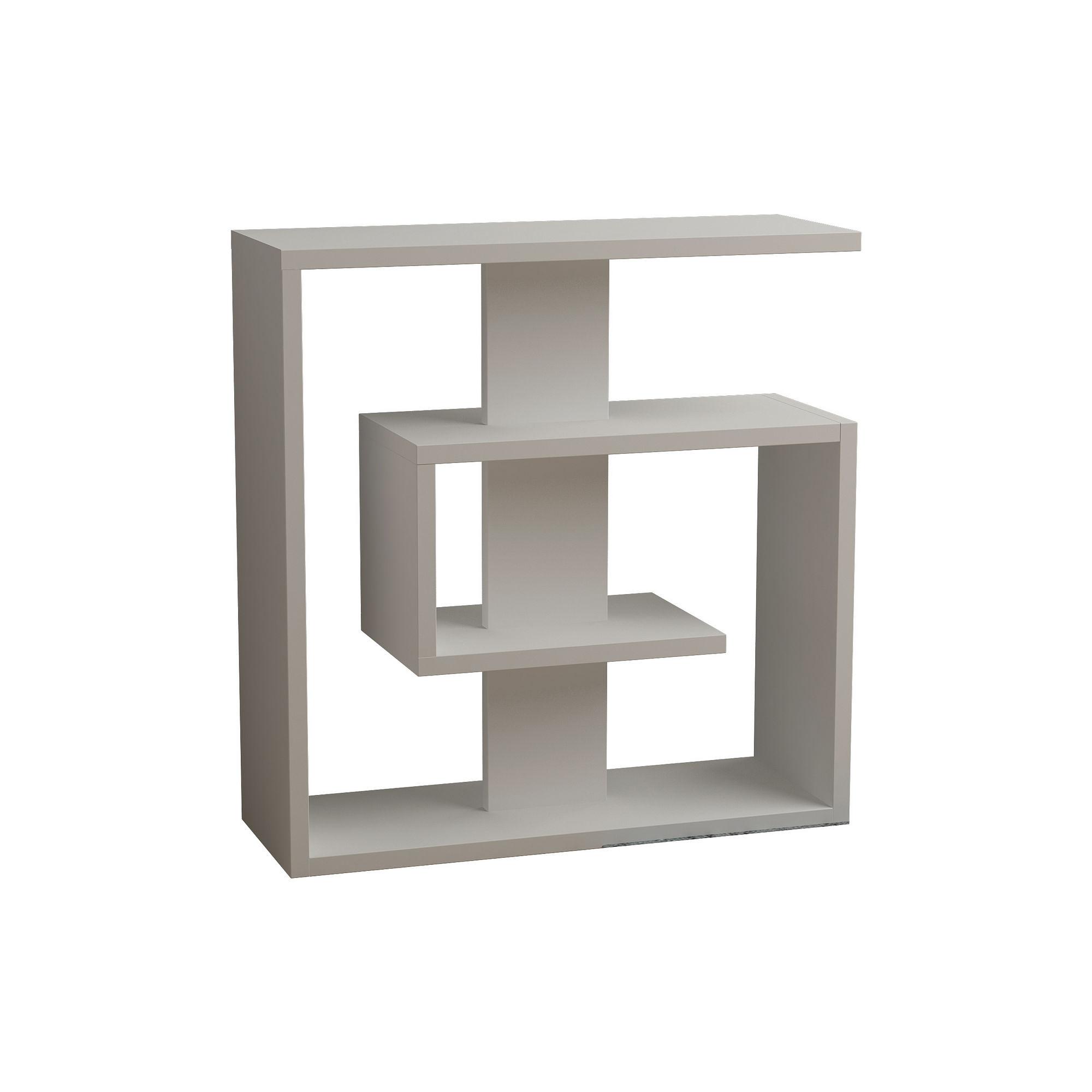 Saly Side Table Wood Veneer White 0